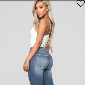 🔥SOLD🔥FASHIONOVA high waisted jeans